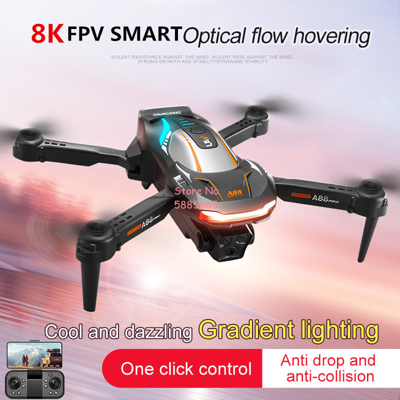 Photography Lighting Indoor - 8K航空写真撮影 オプティカルフローポジショニング FPV RCドローン 4CH カラフル照明