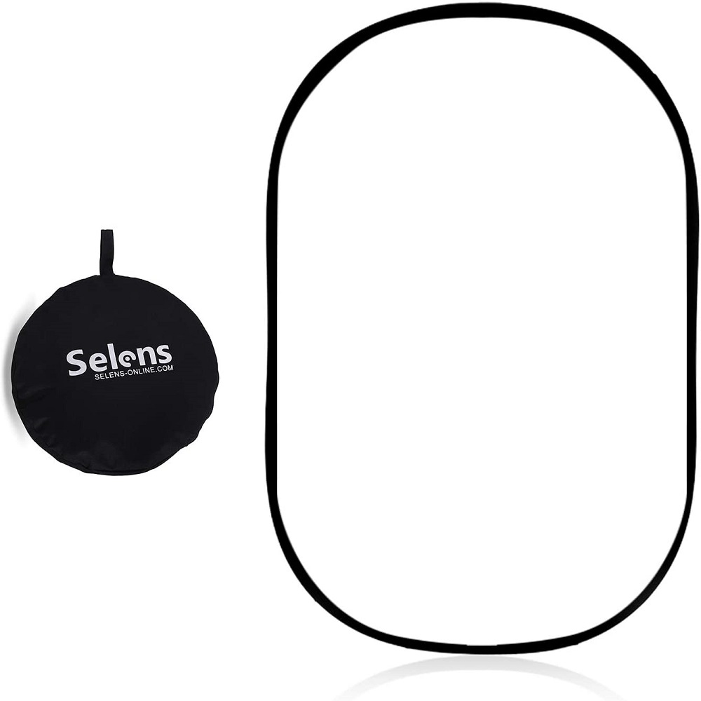 Photography Lighting For Portraits - Selens ホワイトディフューザー 折りたたみ式ライトディフューザー 光拡散パネル リフレクター プロダクションビデオスタジオ