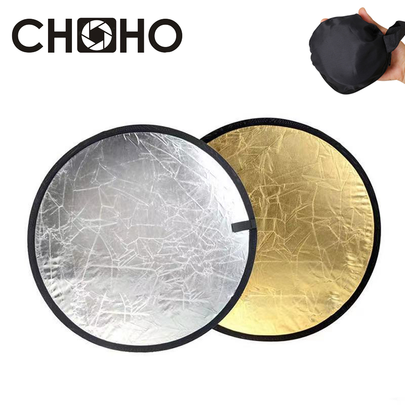 Reflector Disc Silver - 反射板 リフレクター 30cm ハンドホールド 2 in
