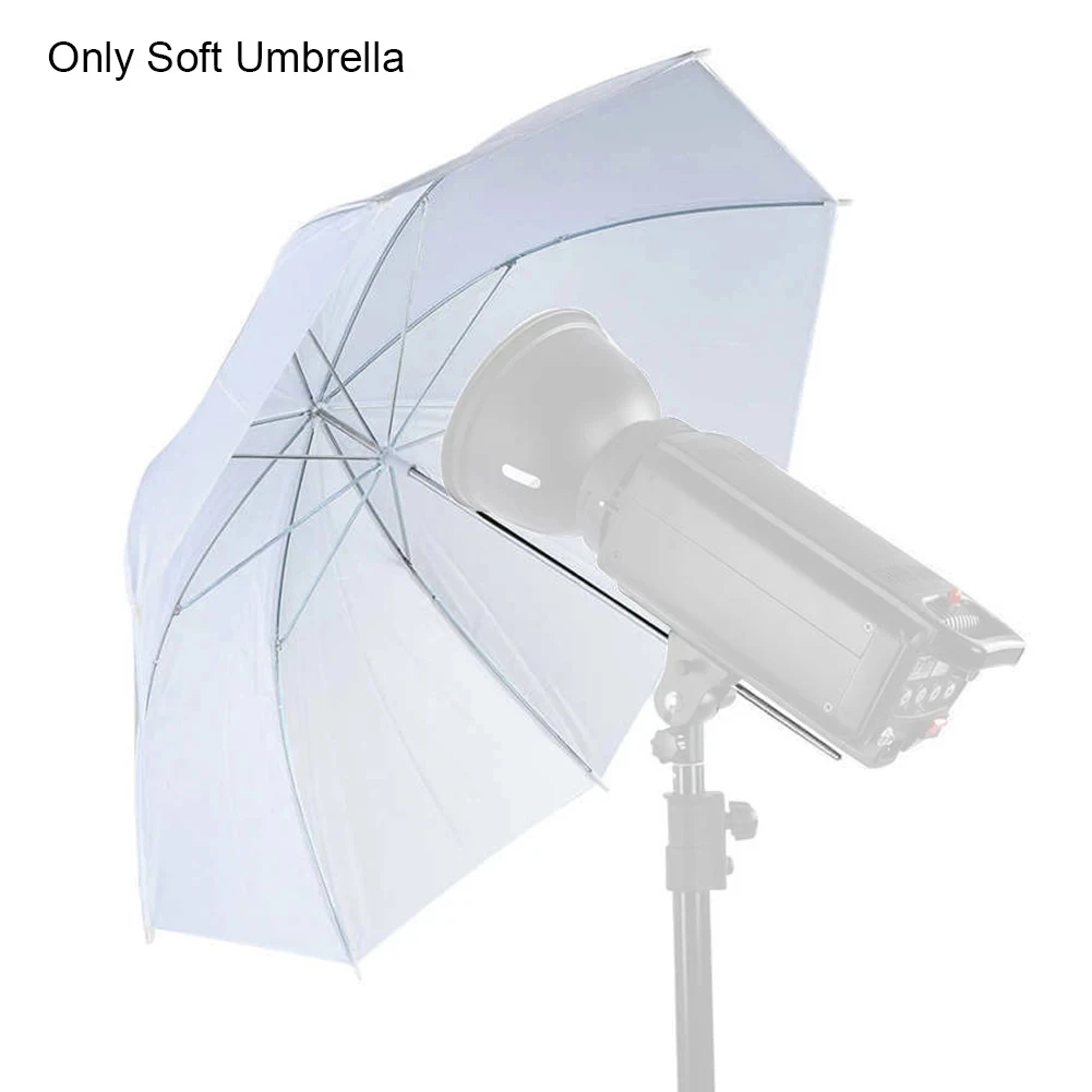 Photography Lighting Umbrella - 20 インチフォトスタジオ照明フラッシュ半透明白撮影昼光リフレクター折りたたみソフト傘写真撮影用