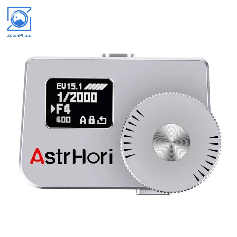 Photography Lighting Tool - AstrHori AH-M1 カメラライトメーター コールドシュー30 ° デジタル一眼レフカメラ用平均測光式充電式撮影用ライトメーター
