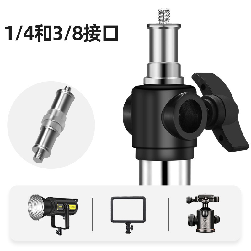 Photography And Lighting - 4mヘビーデューティー写真撮影用ライトスタンド ソフトボックス ビデオフラッシュ 88-100cmスプリングスチールチューブ 調節可能