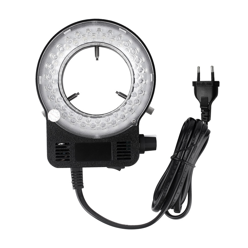 Photography Lighting Circle - 56個のLEDリングライト照明器ランプ、工業用ステレオ顕微鏡レンズカメラ拡大鏡デジタルカメラ光源用