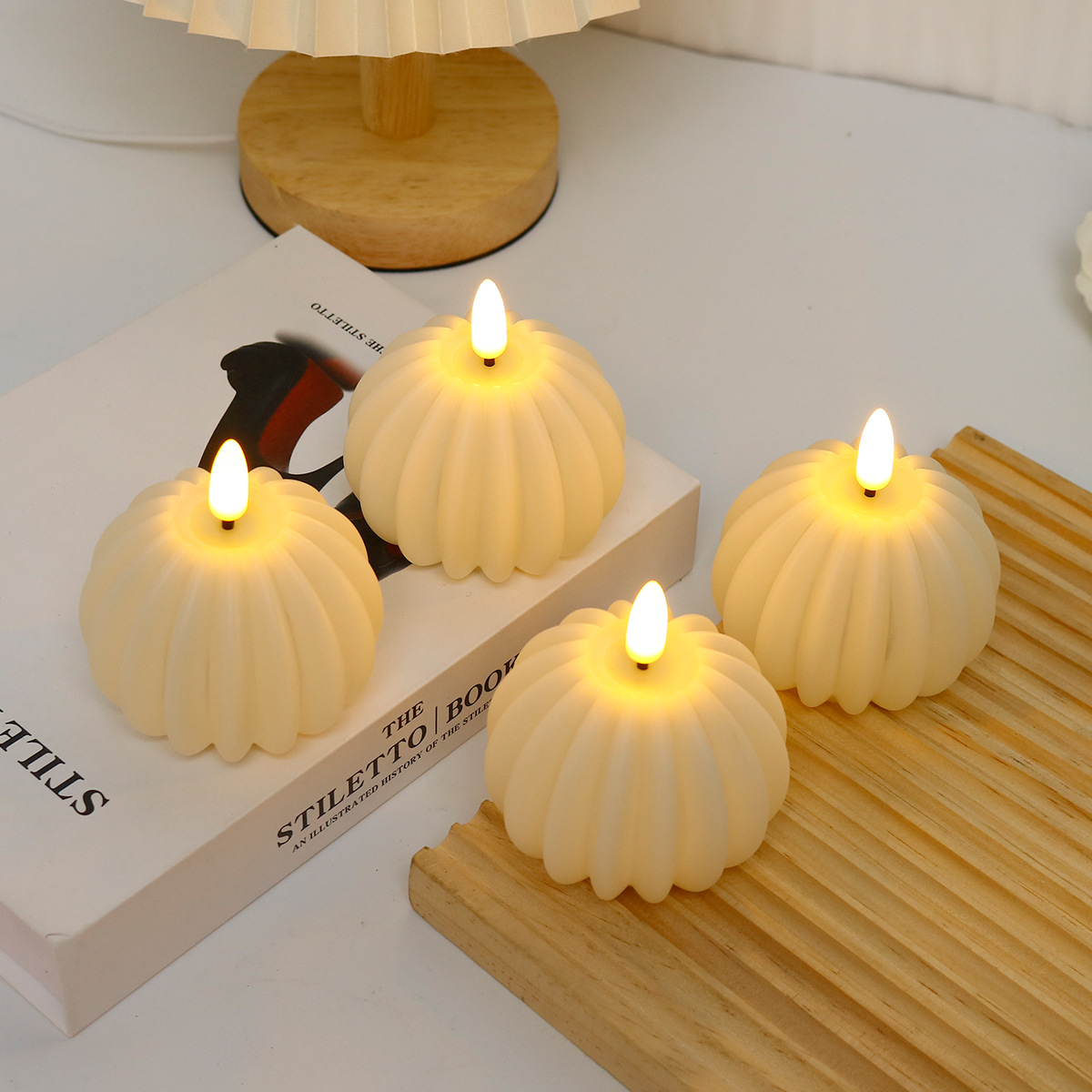 LEDキャンドルキューブ 結婚式、誕生日、クリスマスデコレー - Photography And Lighting のレビューと価格