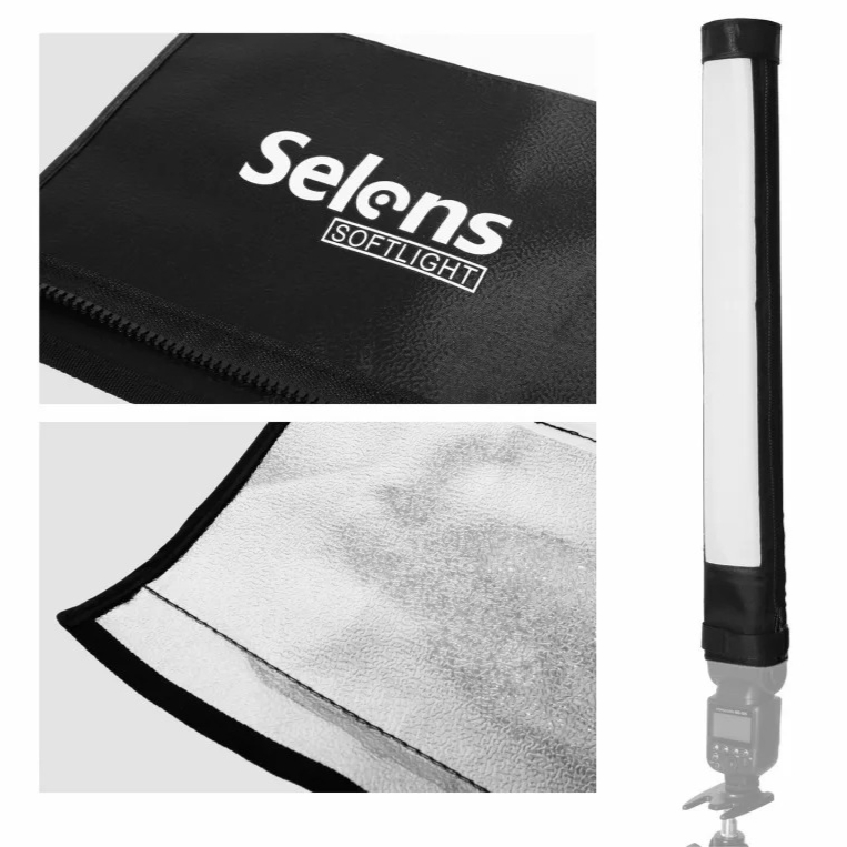 人気のポータブルフラッシュストリップディフューザー折りたたみ - Softbox Portable Strip のレビューと価格