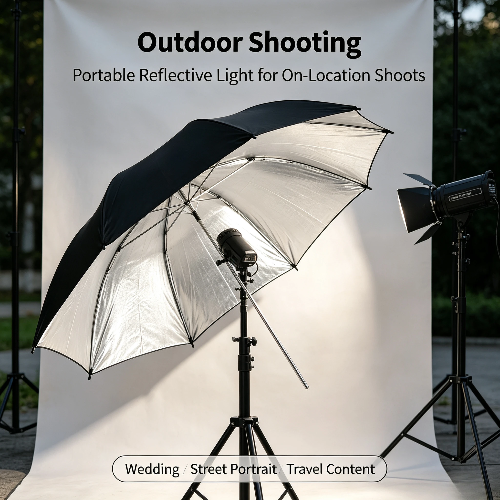 2026年 ブラック 耐久性のある33インチ反射傘 83CM - Photography Lighting Umbrella のレビューと価格