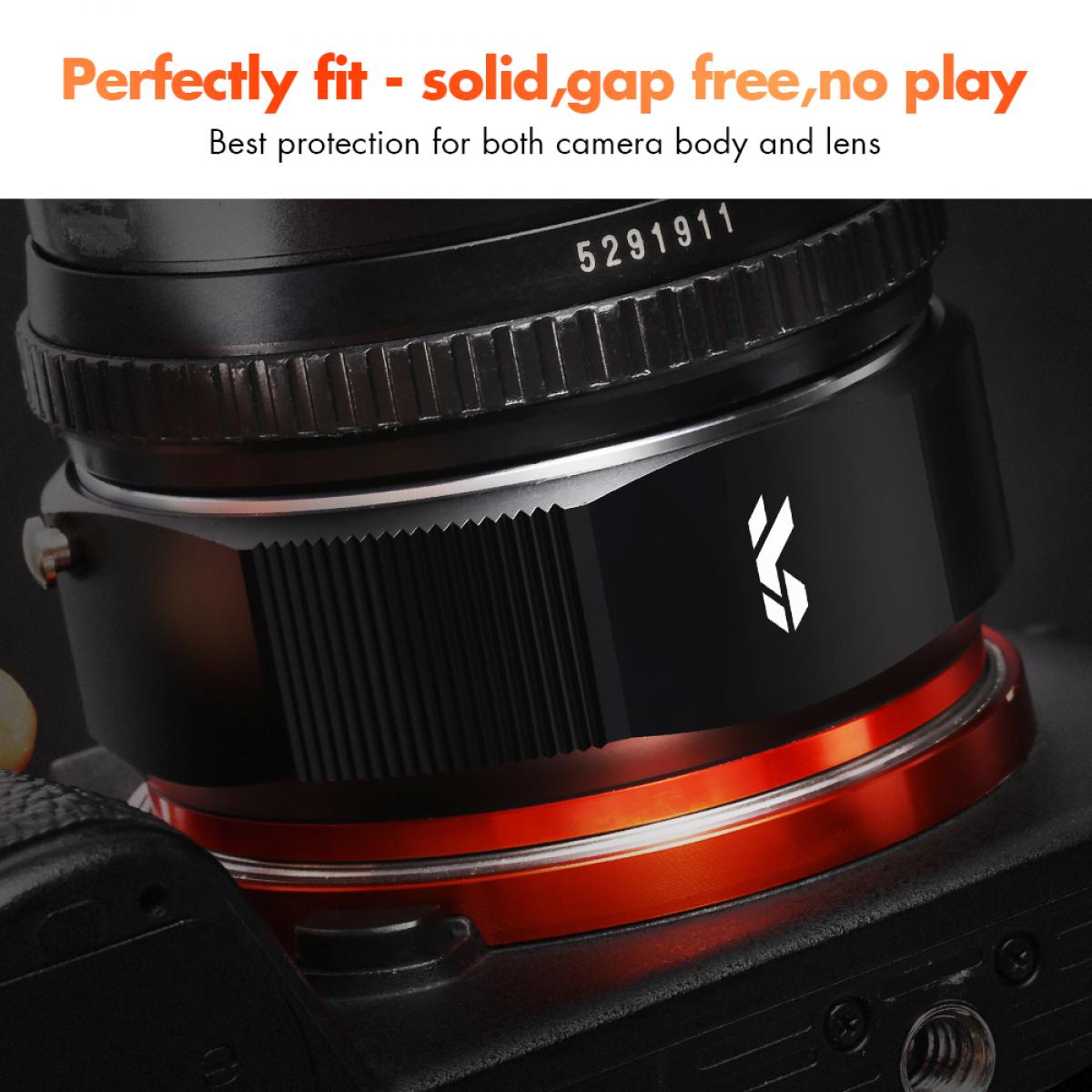 K&F CONCEPT MD to NEX レンズマウントア - Sony Camera A6400 のレビューと価格