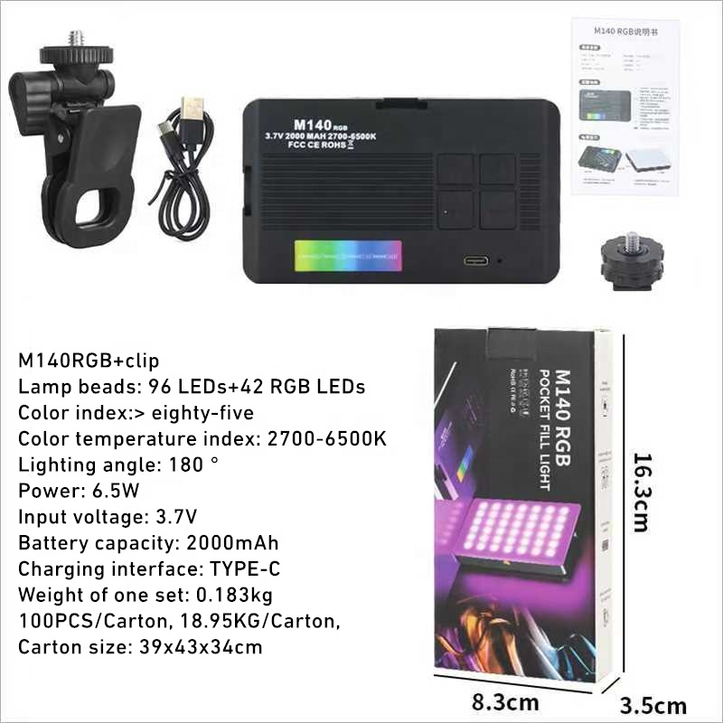 写真撮影ビデオカメラRGB照明ミニ二色LEDパネルライト（自 - Photography And Lighting のレビューと価格