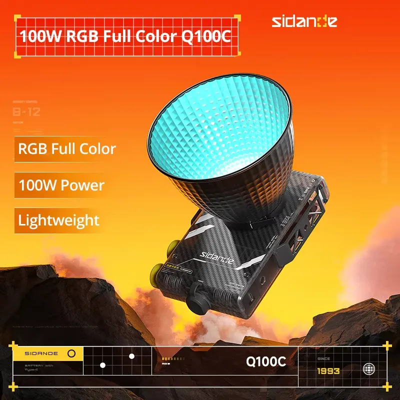 Sidande Q100C Q100Lite 光学100Wハ - Photography And Lighting のレビューと価格
