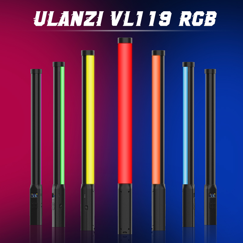 Ulanzi VL119 ハンドヘルド RGB カラフルなス - Photography Lighting Rgb のレビューと価格