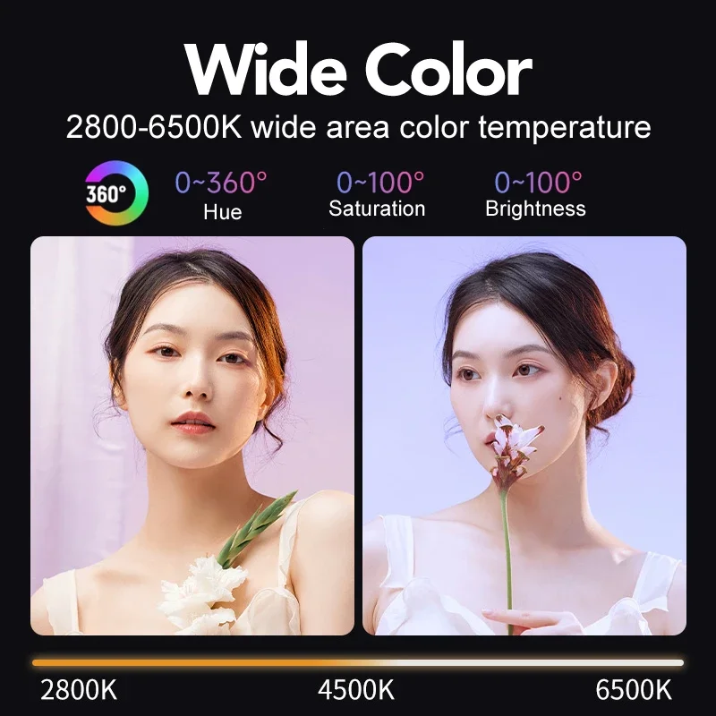 RGB ビデオライト ポータブル LED 写真スタジオライト - Photography Lighting Rgb のレビューと価格