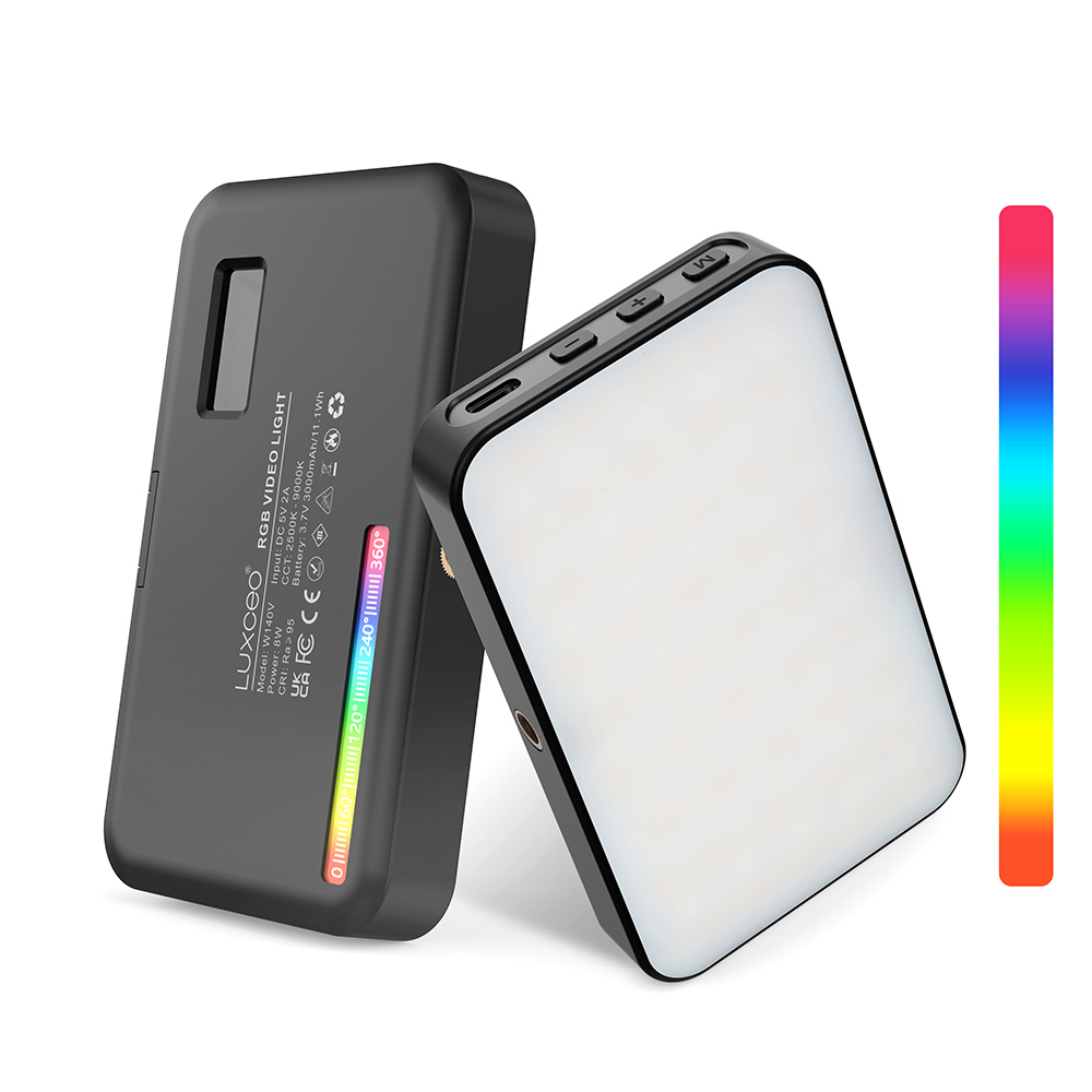 LUXCEO V10 PRO ビデオライト RGB パネルオ - Photography Lighting Rgb のレビューと価格