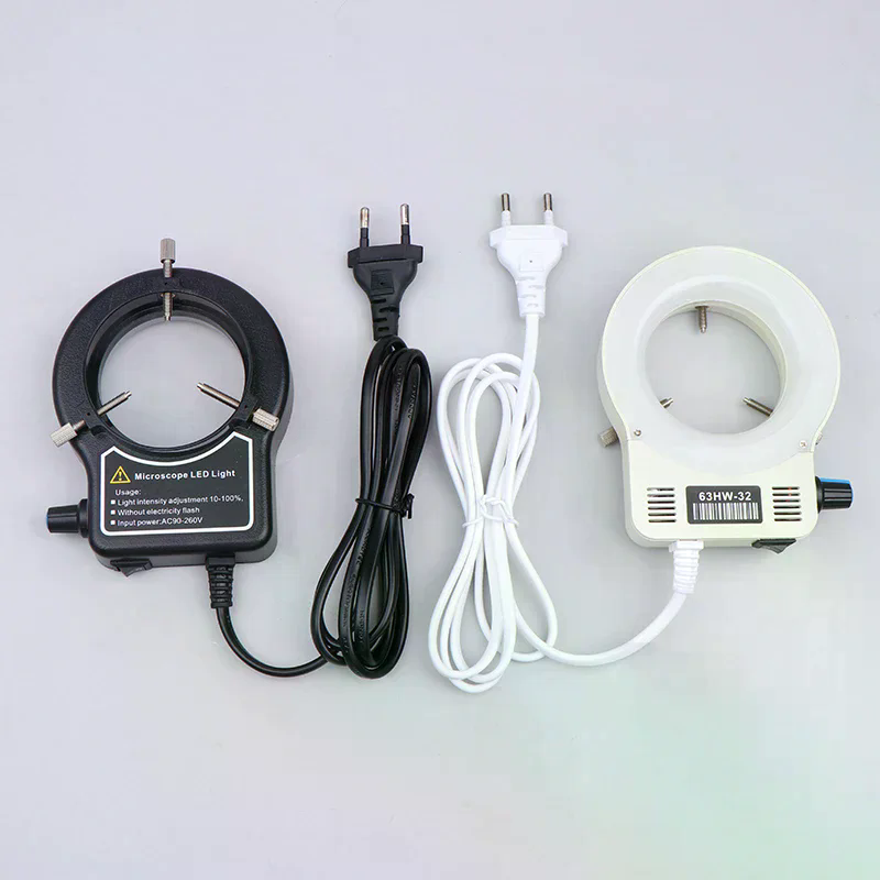 顕微鏡 LED リングライト照明ランプ顕微鏡用サークルライト - Photography Lighting Circle のレビューと価格