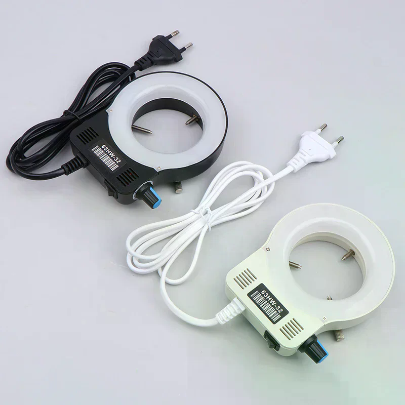 顕微鏡 LED リングライト照明ランプ顕微鏡用サークルライト - Photography Lighting Circle のレビューと価格