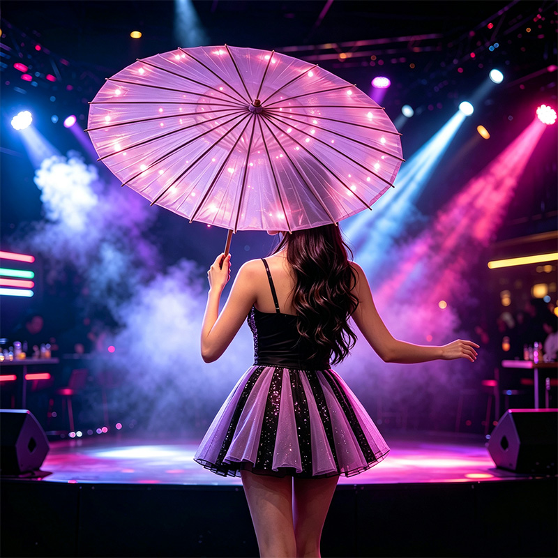 LEDライトアップ油紙傘 ヴィンテージ中国風パラソル 結婚式 - Diy Photography Lighting Umbrella のレビューと価格