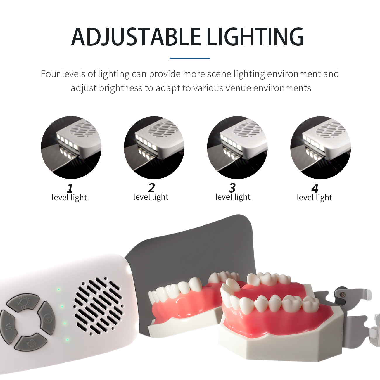 歯科用曇り止めミラーキット LEDライト付きミラー 口腔矯正 - Photography And Lighting のレビューと価格