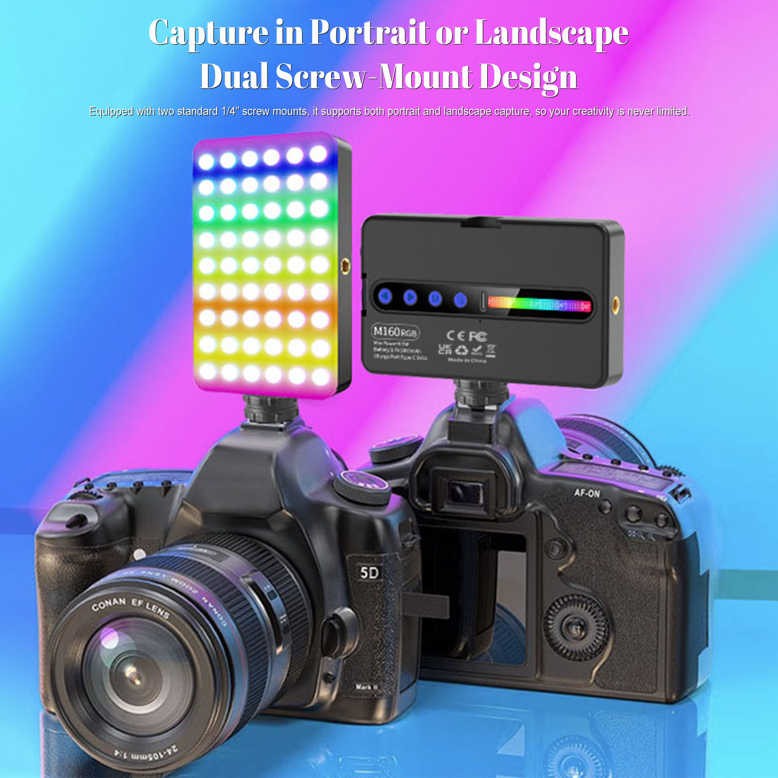 6.5W RGB LEDビデオライト 2700K-6500K - Photography Lighting Rgb のレビューと価格