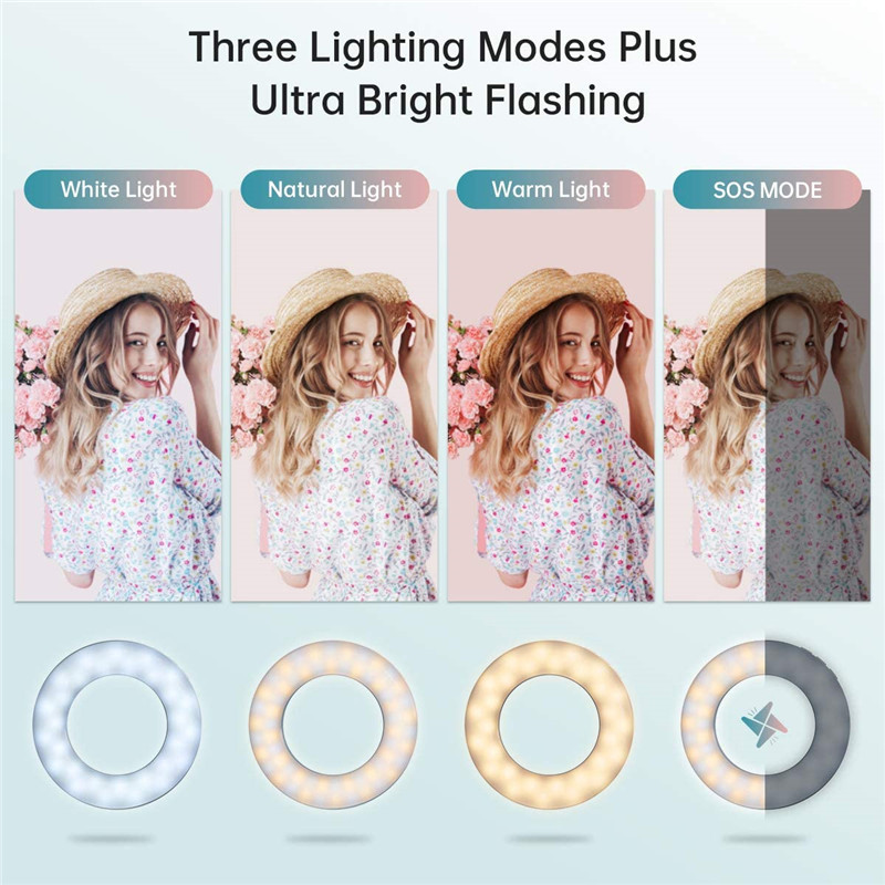 アップグレード 3200K-6500K LED クリップリン - Photography Lighting Circle のレビューと価格