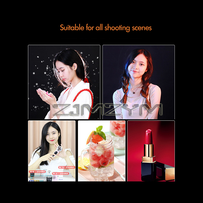スポットライト LED 220V スタジオビデオライト 65 - Photography Lighting For Portraits のレビューと価格