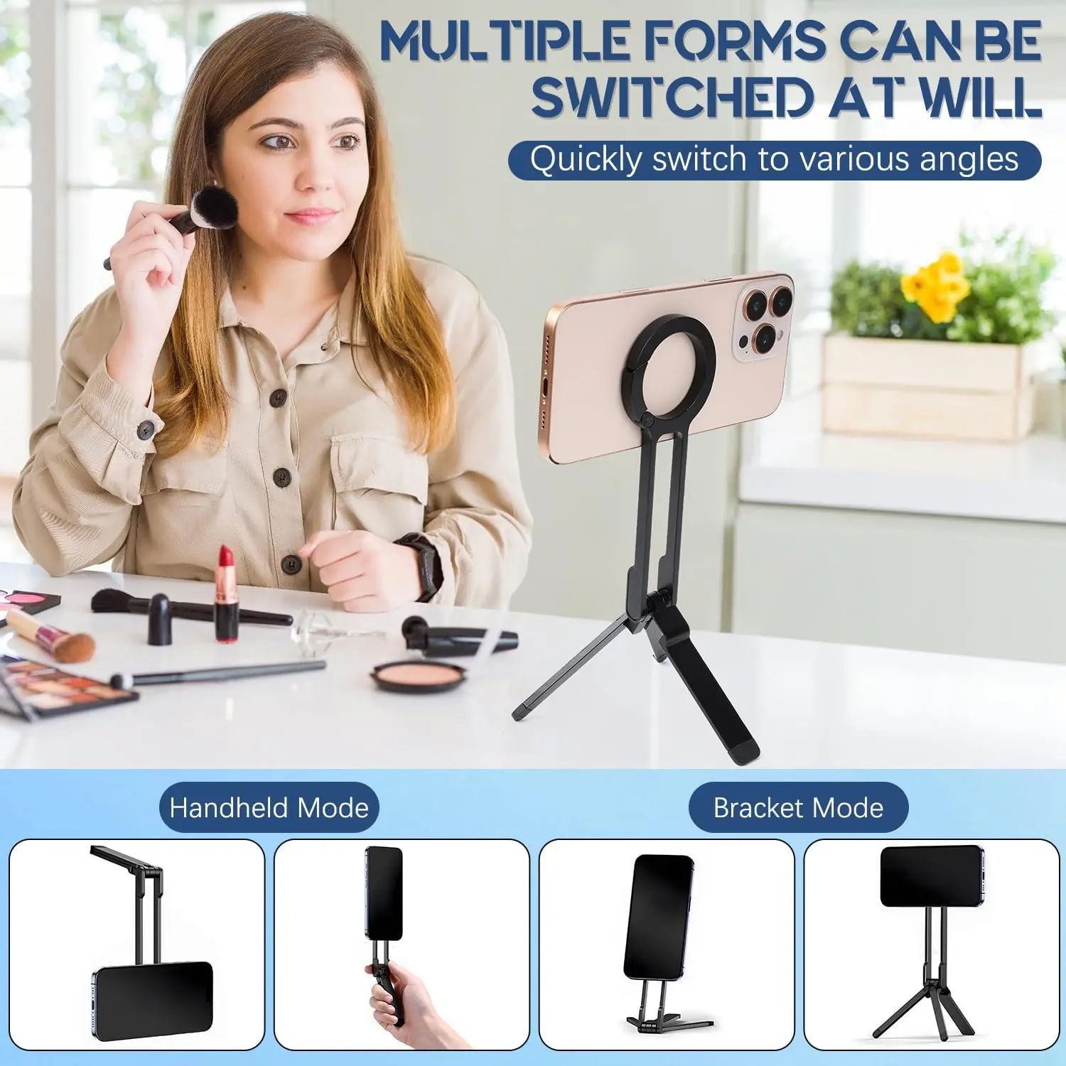 2026 3in1 マグネット式三脚スタンド – 360 ° - Photography Lighting Circle のレビューと価格