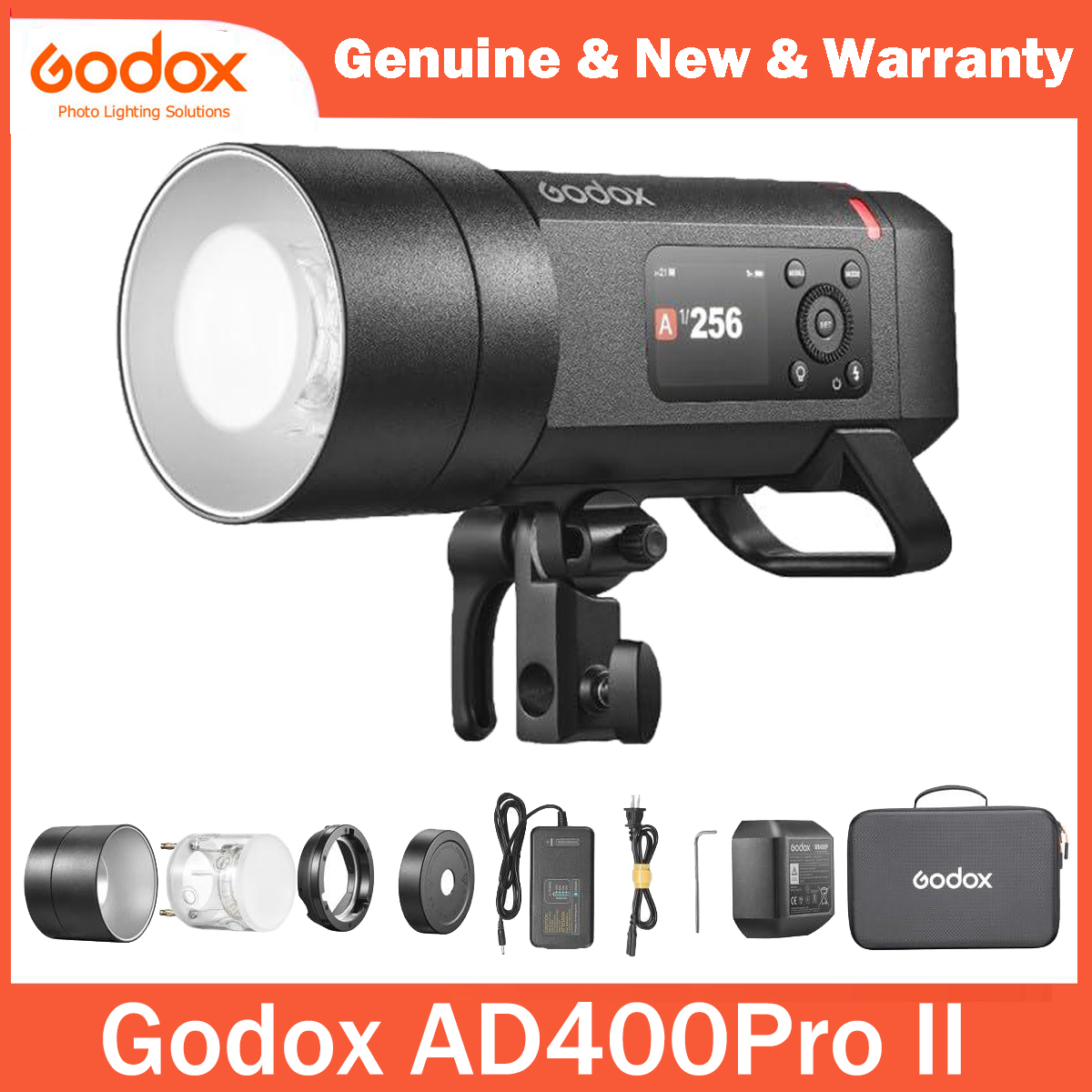 Godox AD400 Pro II AD400Pro II - Portable Strobe Monolight のレビューと価格