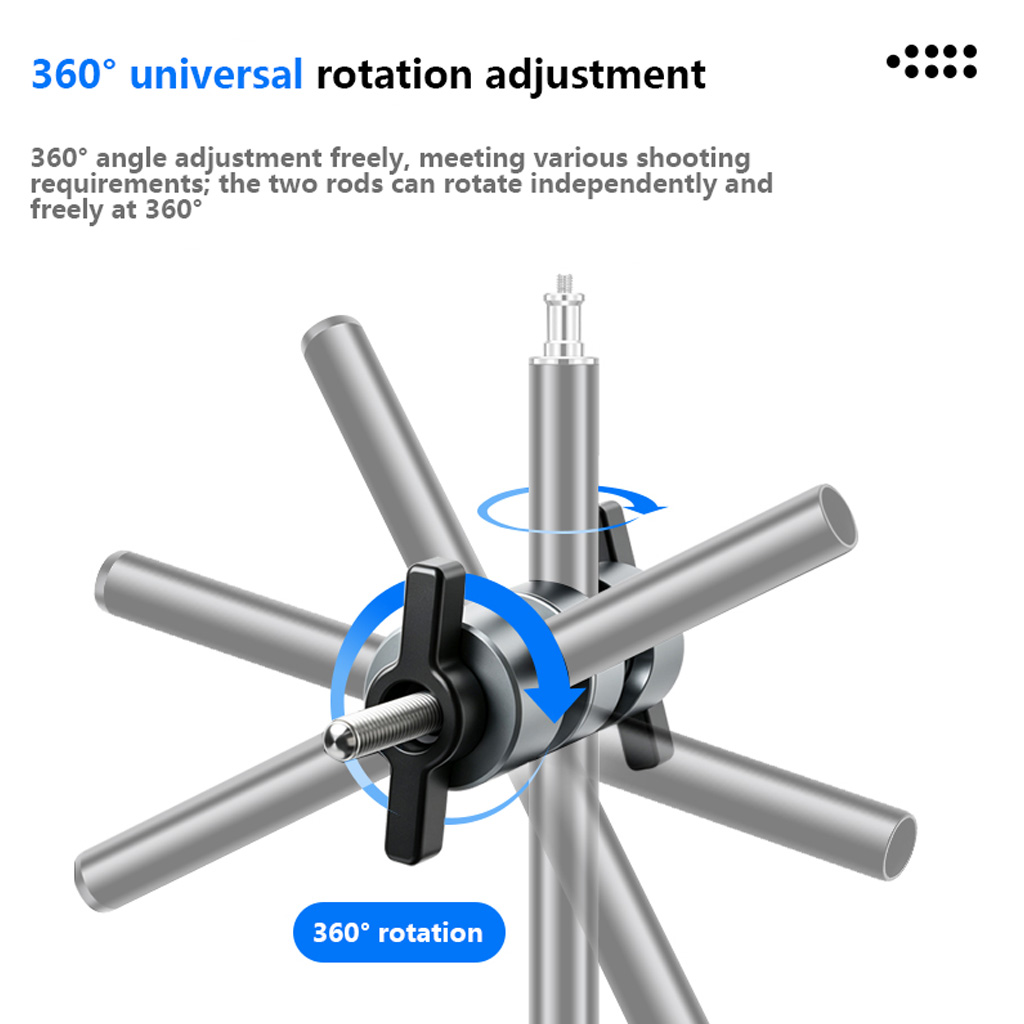 360 °   回転式両端パイプクランプ 10mm 15mm - Photography Lighting Tool のレビューと価格