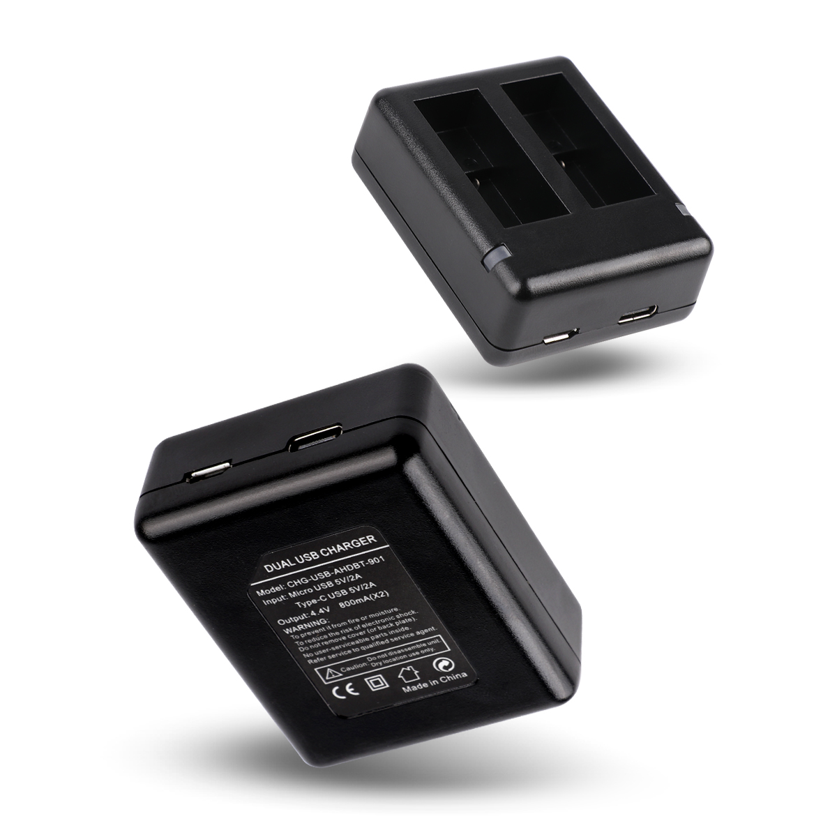 Gopro-デュアルバッテリー充電器12,完全なデコード,A - Gopro Action Camera Hero 11 Black のレビューと価格