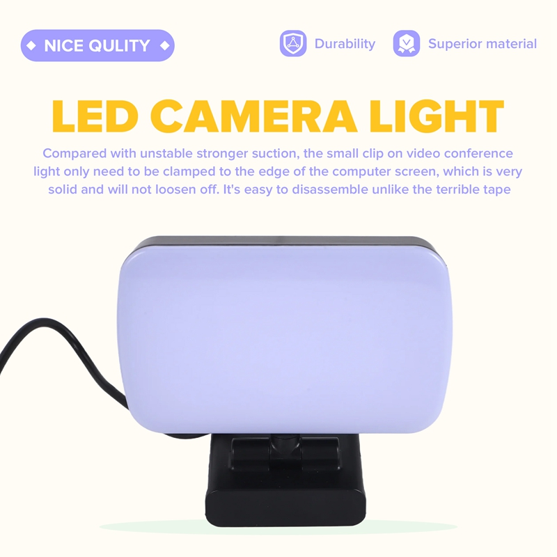 ミニビデオライト、会議用ウェブカメラ、Vlog撮影用フィルラ - Photography And Lighting のレビューと価格