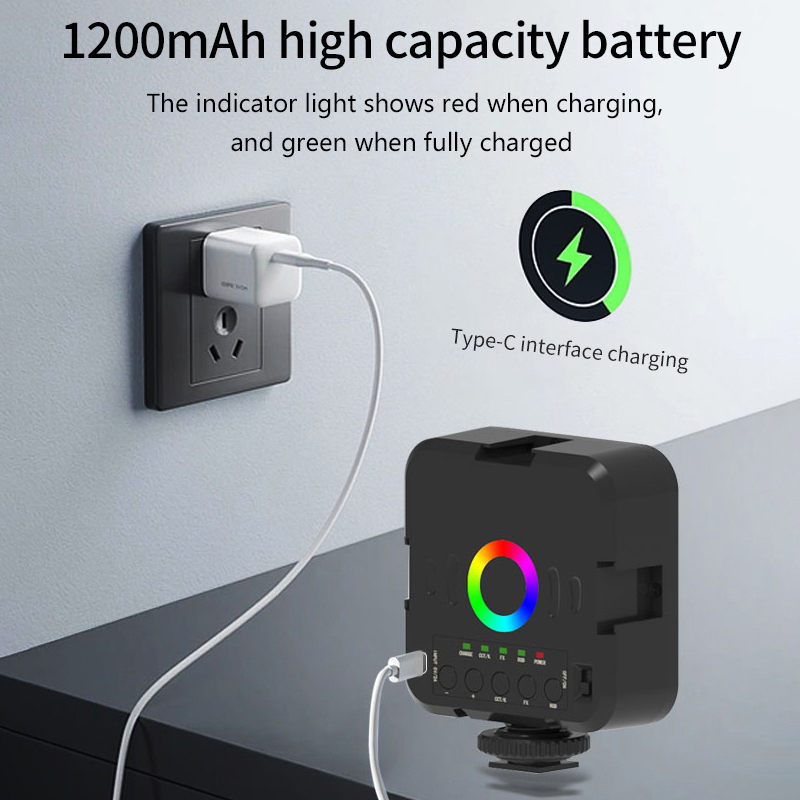 RGBフィルライト ポータブルLED撮影ライト ビデオミニフ - Photography Lighting Rgb のレビューと価格
