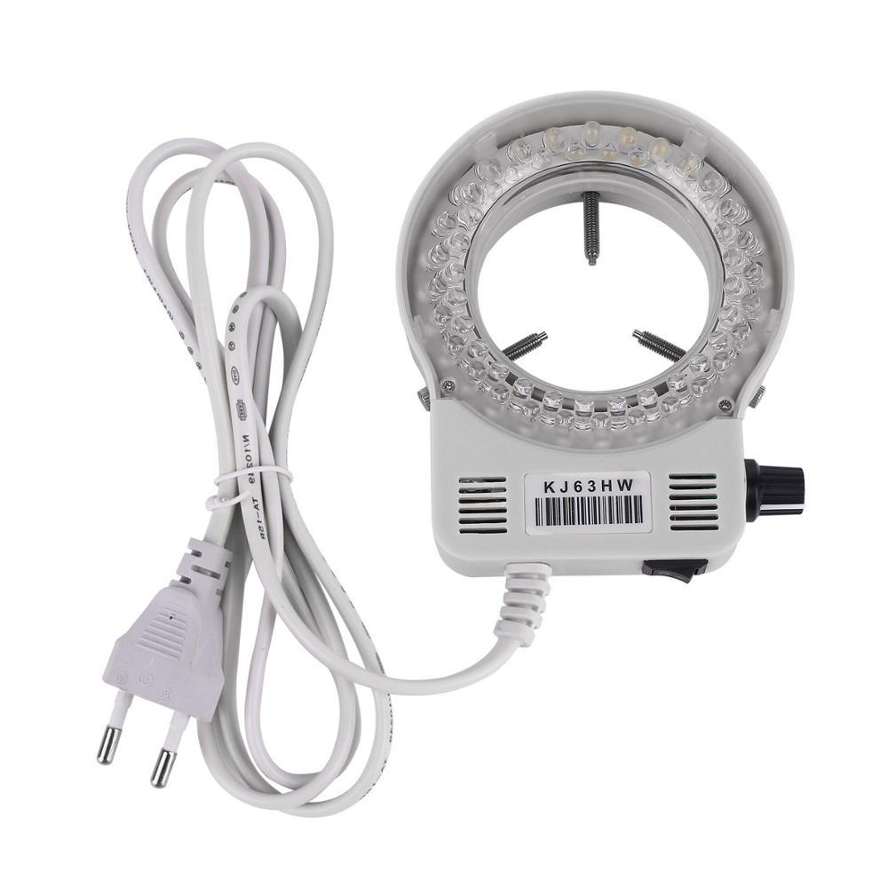 56個のLEDリングライト照明器ランプ、工業用ステレオ顕微鏡 - Photography Lighting Circle のレビューと価格