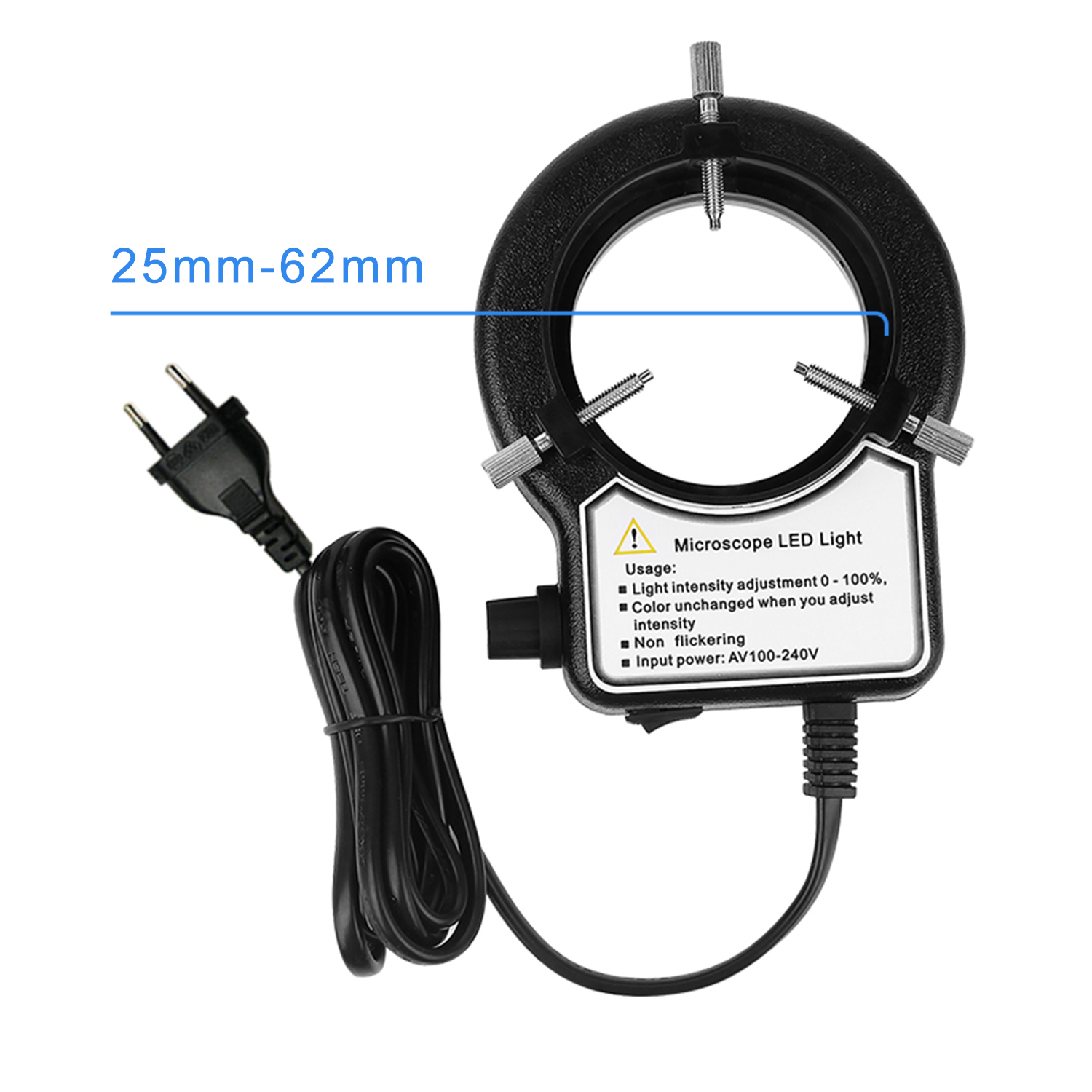 56個のLEDリングライト照明器ランプ、工業用ステレオ顕微鏡 - Photography Lighting Circle のレビューと価格