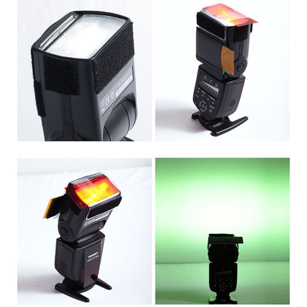 12色カメラフラッシュジェル照明フィルターキット、ユニバーサ - Photography Lighting For Portraits のレビューと価格