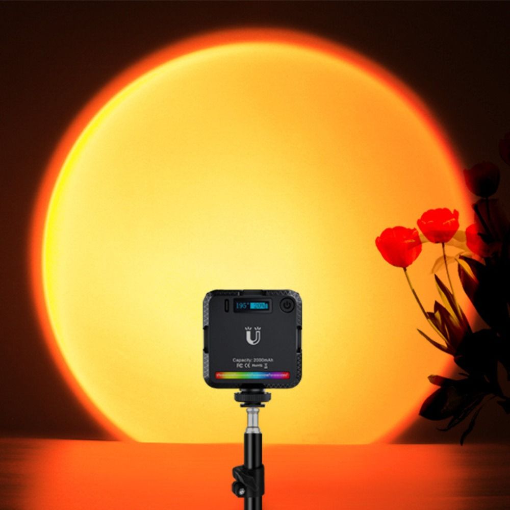 ムード照明 RGB サンセットランプ 調節可能な明るさ 写真 - Photography Lighting Rgb のレビューと価格