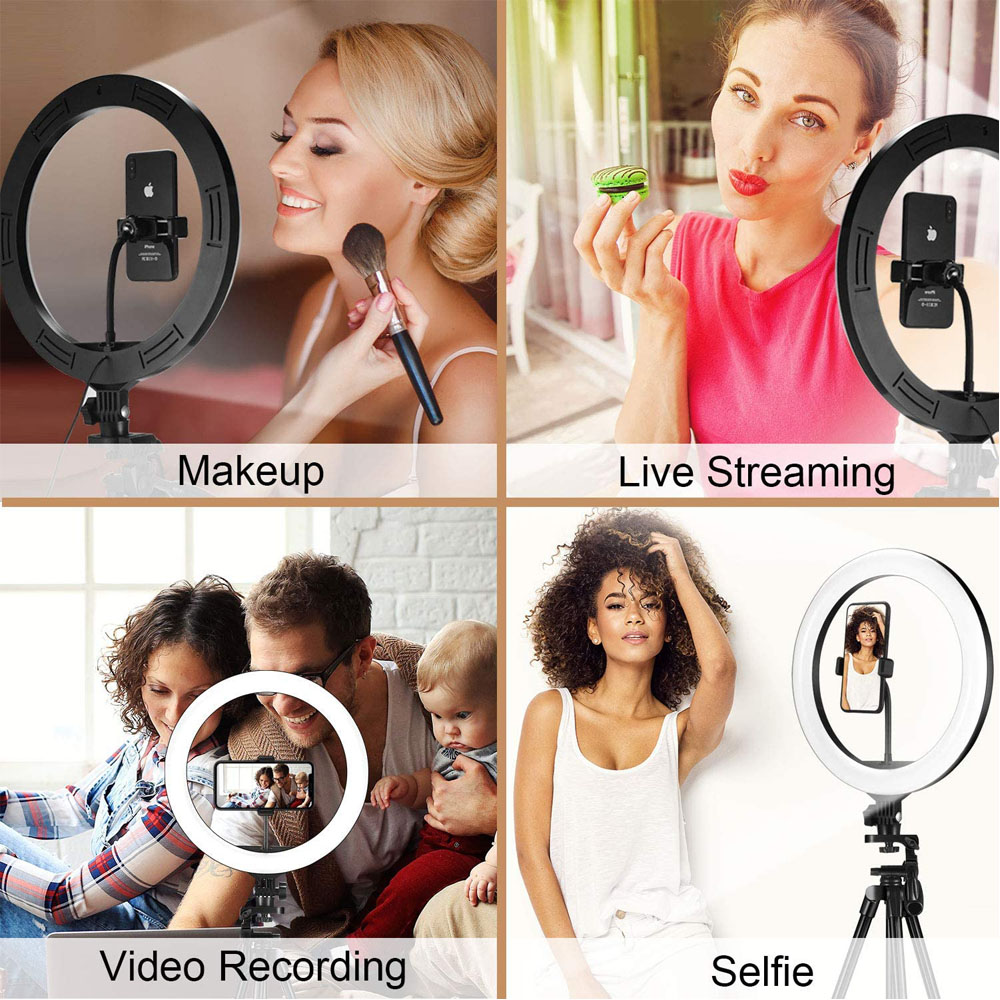 26 33 センチメートルビデオライト調光可能なライト Se - Photography Lighting Circle のレビューと価格