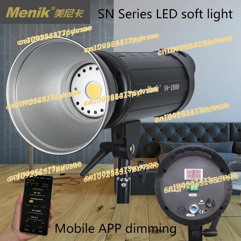 NEW Menik SNシリーズ写真撮影用LEDスタジオライ - Photography Lighting For Portraits のレビューと価格