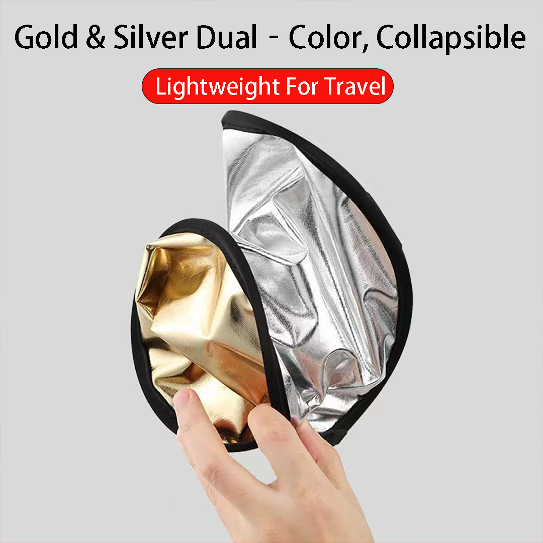 30cm、60cm ラウンド型 2-in-1 シルバーホワイ - Reflector Disc Silver のレビューと価格
